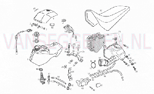 FUEL TANK - FILTER BOX - SEAT