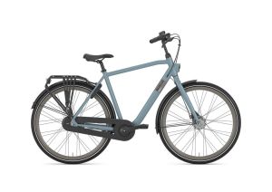 Gazelle esprit lichtblauwe stadsfiets heren