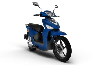 Yadea voltguard elektrische scooter blauw