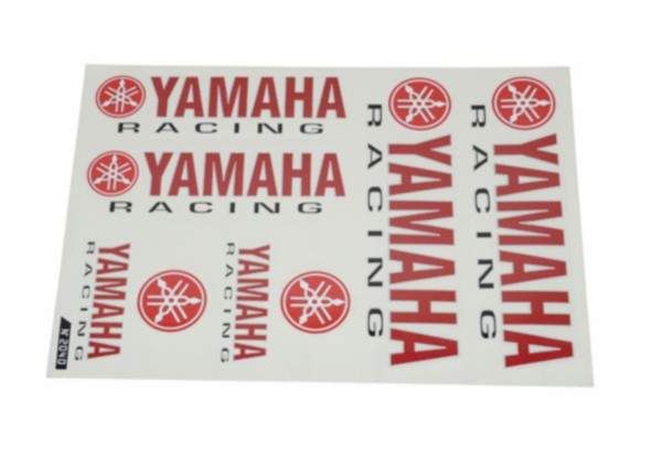 Prooi Kostbaar buffet Stickerset Yamaha Racing 6 delig online bestellen? | vanSeggeren.nl